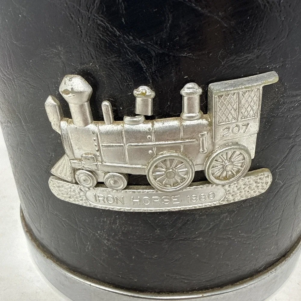 The Iron Horse Ice Bucket Abilene Texas 1960's Starlite Inn Motor Hotel Train